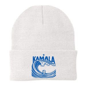 Blue Wave Cats For Kamala Funny Trump For Ladies For Guy Knit Cap Winter Beanie