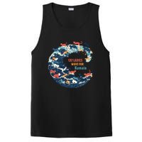 Blue Wave Cat For Kamala PosiCharge Competitor Tank