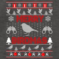 Bird Watching Christmas Birding Merry Birdmas Ugly Sweater Gift Vector Backpack