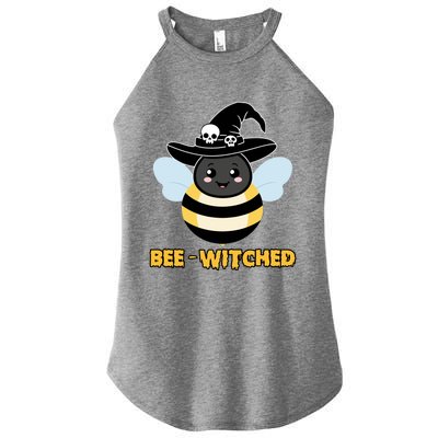 Bee Witched Cute Halloween Bee Wearing Witches Hat Bewitched Women's Perfect Tri Rocker Tank