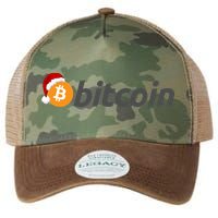 Bitcoin With Christmas Hat Funny Bitcoin With Santa Hat Funny Bitcoin Crypto Legacy Tie Dye Trucker Hat