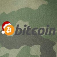 Bitcoin With Christmas Hat Funny Bitcoin With Santa Hat Funny Bitcoin Crypto Legacy Tie Dye Trucker Hat
