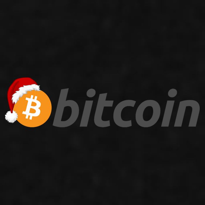 Bitcoin With Christmas Hat Funny Bitcoin With Santa Hat Funny Bitcoin Crypto Ladies PosiCharge Tri-Blend Wicking Tank