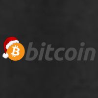 Bitcoin With Christmas Hat Funny Bitcoin With Santa Hat Funny Bitcoin Crypto 7 Panel Mesh Trucker Snapback Hat