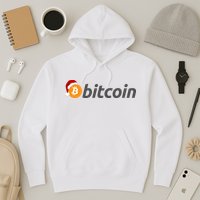 Bitcoin With Christmas Hat Funny Bitcoin With Santa Hat Funny Bitcoin Crypto Hoodie