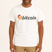 Bitcoin With Christmas Hat Funny Bitcoin With Santa Hat Funny Bitcoin Crypto Tall T-Shirt