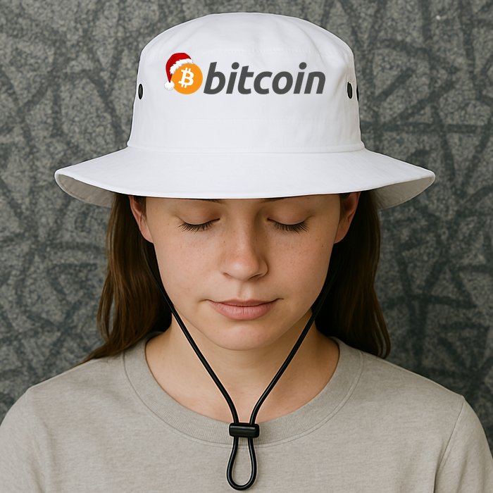 Bitcoin With Christmas Hat Funny Bitcoin With Santa Hat Funny Bitcoin Crypto Bucket Hat