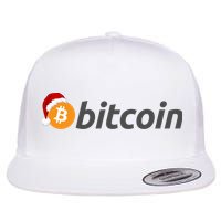 Bitcoin With Christmas Hat Funny Bitcoin With Santa Hat Funny Bitcoin Crypto Flatbill Hat