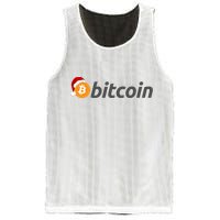 Bitcoin With Christmas Hat Funny Bitcoin With Santa Hat Funny Bitcoin Crypto Mesh Reversible Basketball Jersey Tank