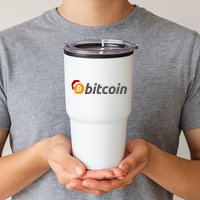 Bitcoin With Christmas Hat Funny Bitcoin With Santa Hat Funny Bitcoin Crypto Tumbler