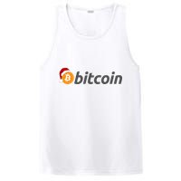 Bitcoin With Christmas Hat Funny Bitcoin With Santa Hat Funny Bitcoin Crypto PosiCharge Competitor Tank