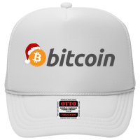 Bitcoin With Christmas Hat Funny Bitcoin With Santa Hat Funny Bitcoin Crypto Trucker Hat