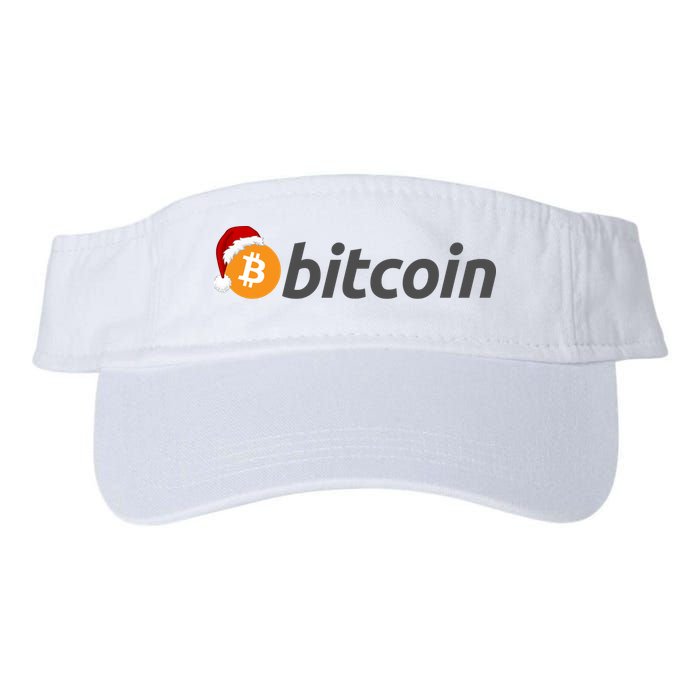 Bitcoin With Christmas Hat Funny Bitcoin With Santa Hat Funny Bitcoin Crypto Visor