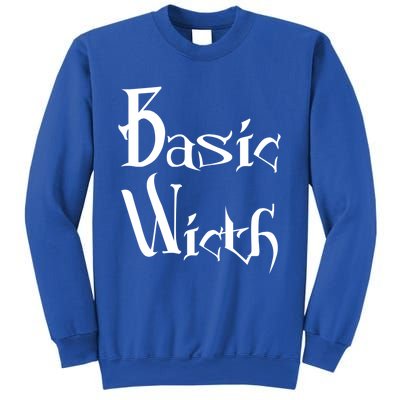 Basic Witch Costume Funny Gift Sweatshirt