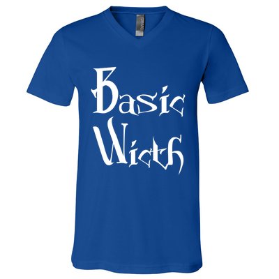 Basic Witch Costume Funny Gift V-Neck T-Shirt