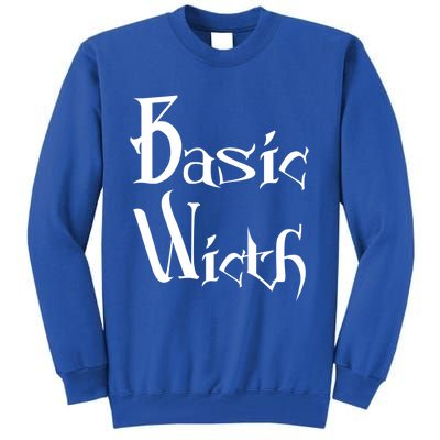 Basic Witch Costume Funny Gift Tall Sweatshirt