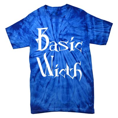 Basic Witch Costume Funny Gift Tie-Dye T-Shirt