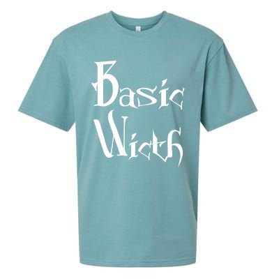 Basic Witch Costume Funny Gift Sueded Cloud Jersey T-Shirt