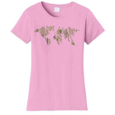 Binary World Computer Coding Programmer Women's T-Shirt