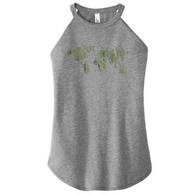 Binary World Computer Coding Programmer Women's Perfect Tri Rocker Tank