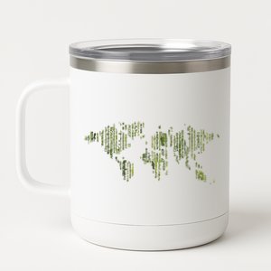 Binary World Computer Coding Programmer 12 oz Stainless Steel Tumbler Cup