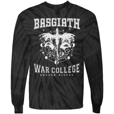 Basgiath War College Dragon Riders Rebecca Fourth Wing Tie-Dye Long Sleeve Shirt