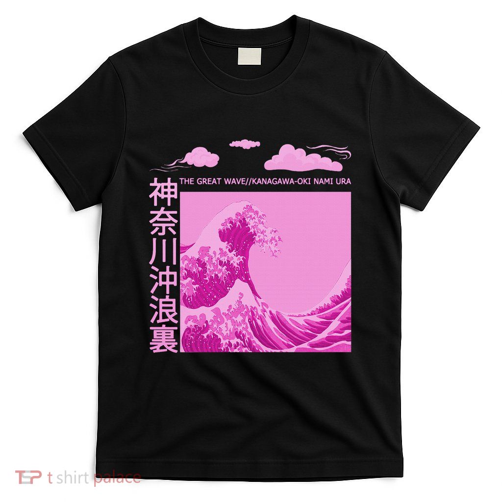 Big Wavy Color Graphic T-Shirt