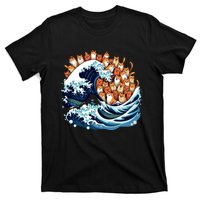 Blue Wave Cat For Kamala Harris T-Shirt