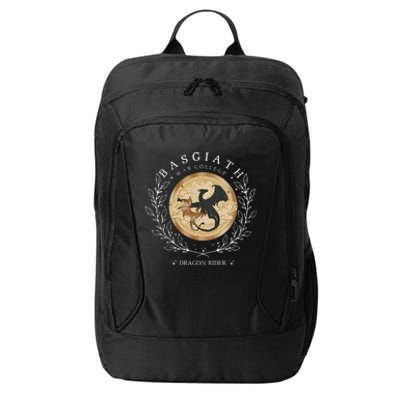 Basgiath War College Fourth Wing Dragon Rider City Backpack