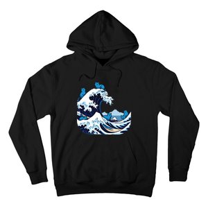 Blue Wave Cats For Kamala Harris Hoodie