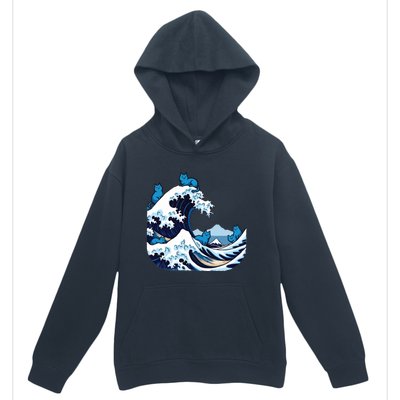 Blue Wave Cats For Kamala Harris Urban Pullover Hoodie