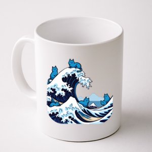 Blue Wave Cats For Kamala Harris Coffee Mug