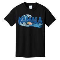 Blue Wave Cats For Kamala Funny Trump For Ladies For Guy Kids T-Shirt