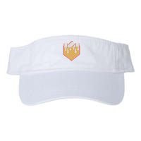 Baseball Waffle Cone Home Plate With Ice Cream Drip Visor
