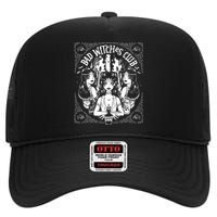 Bad Witches Club Horror High Crown Mesh Back Trucker Hat