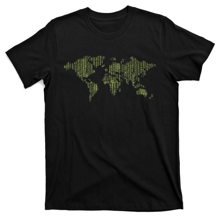 Binary World Computer Coding Programmer T-Shirt