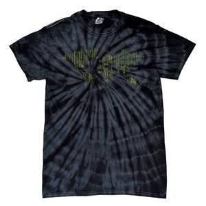 Binary World Computer Coding Programmer Tie-Dye T-Shirt