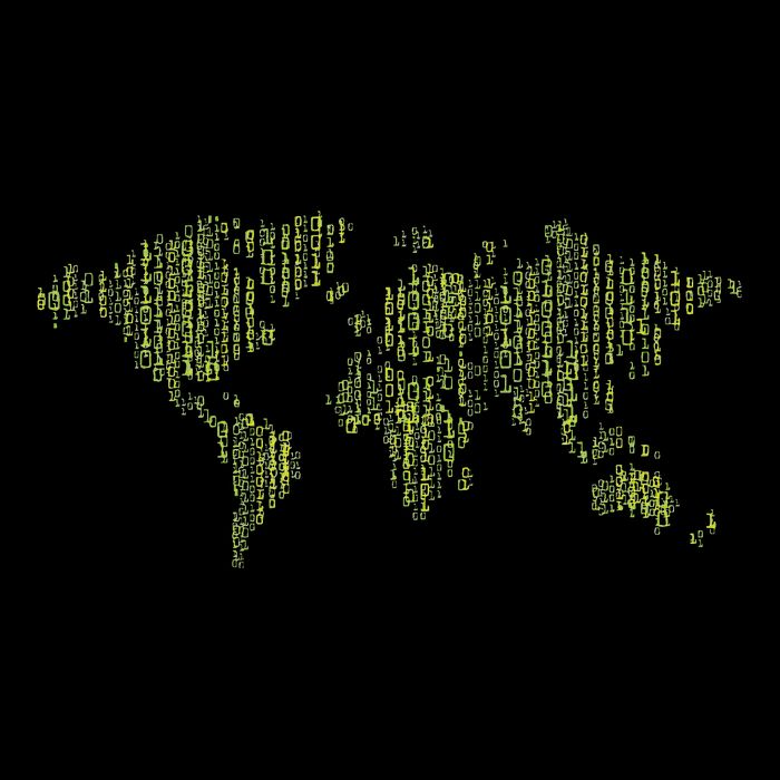 Binary World Computer Coding Programmer Wool Snapback Cap