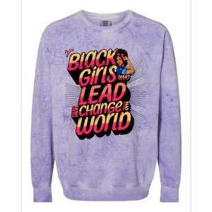 Black Will Change The World Black History Month Great Gift Colorblast Crewneck Sweatshirt