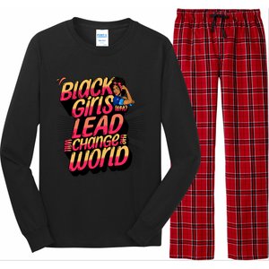 Black Will Change The World Black History Month Great Gift Long Sleeve Pajama Set