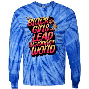 Black Will Change The World Black History Month Great Gift Tie-Dye Long Sleeve Shirt