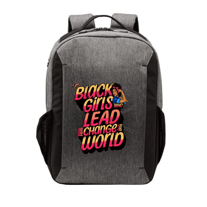 Black Will Change The World Black History Month Great Gift Vector Backpack