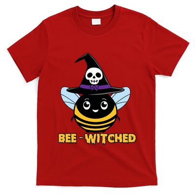 Bee Witched Cute Halloween Bee Wearing Witches Hat Bewitched T-Shirt