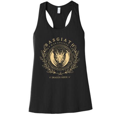 Basgiath War College Dragon Rider Rebecca Yoros Fourth Wing Women's Racerback Tank