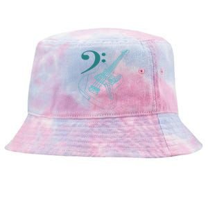 Bass With Clef Neon For Bassists Bass Player Tie-Dyed Bucket Hat