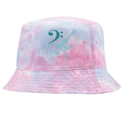 Bass With Clef Neon For Bassists Bass Player Tie-Dyed Bucket Hat