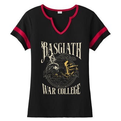 Basgiath War College Dragon Riders Rebecca Fourth Wing Ladies Halftime Notch Neck Tee