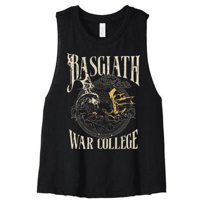 Basgiath War College Dragon Riders Rebecca Fourth Wing Women's Racerback Cropped Tank