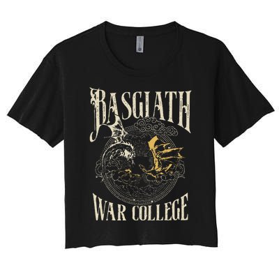 Basgiath War College Dragon Riders Rebecca Fourth Wing Women's Crop Top Tee