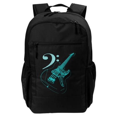 Bass With Clef Neon For Bassists & Bass Player Backpack